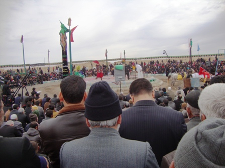 برگزاری عزاداری اربعین حسینی در مجموعه تاریخی آق قلعه جوین