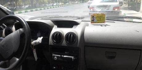 اجرای طرح نصب کارت احراز هویت رانندگان تاکسی در سبزوار