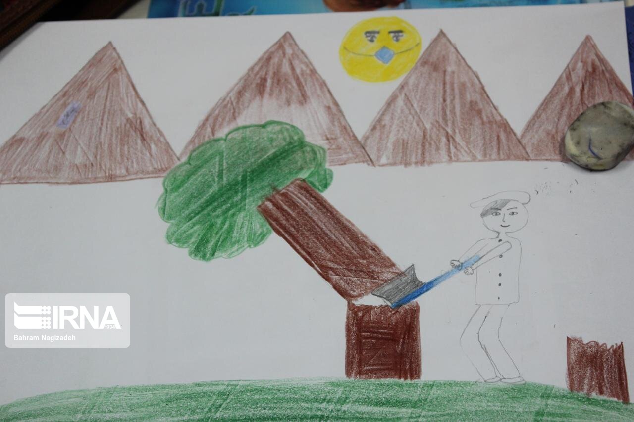 جشنواره نقاشی کودکان در سبزوار برگزار شد