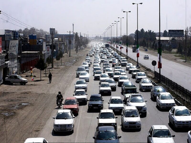 میزان ترافیک در غرب خراسان رضوی نگران کننده است